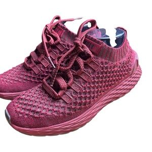 NOBULL Diamond Knit Runner in Crimson Red – Sz Women’s 7.5 / Mens’ 6